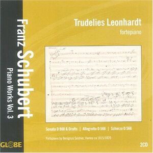 Schubert - Piano Works 3  CD